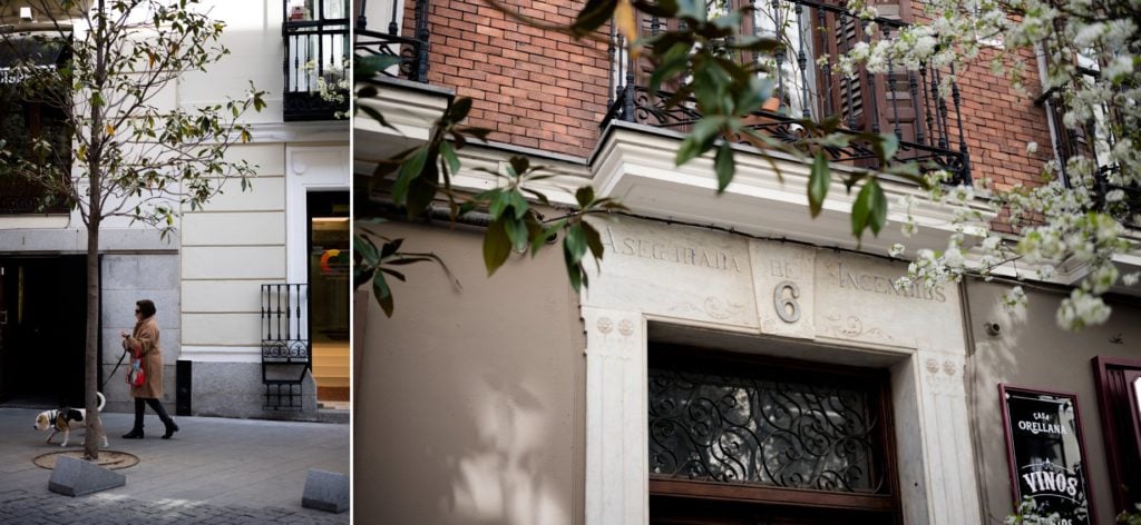 Street photos of madrid spain corona virus COVID-19 Street photos of madrid spain corona virus COVID-19