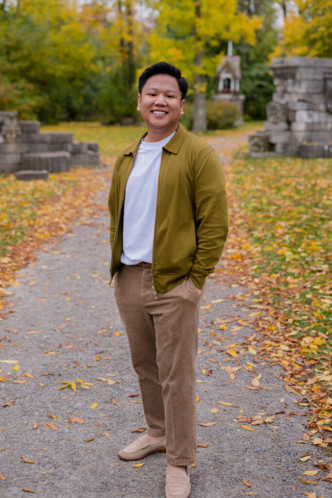 Surprise Fall Proposal Engagement Photos Guildwood Park - Photographer, Lauren Newman