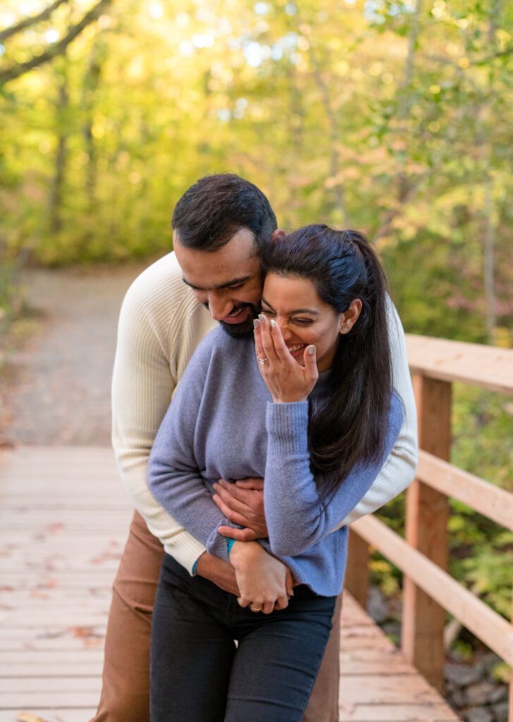 Surprise Fall Proposal Engagement Photos Dundas Peak - Photographer, Lauren Newman