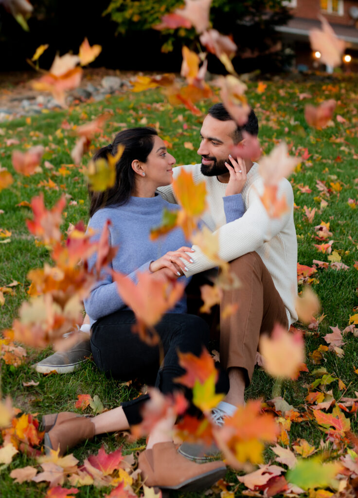 Surprise Fall Proposal Engagement Photos Dundas Peak - Photographer, Lauren Newman