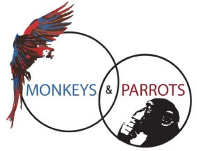 Monkeys and Parrots On Set Stills Photographer