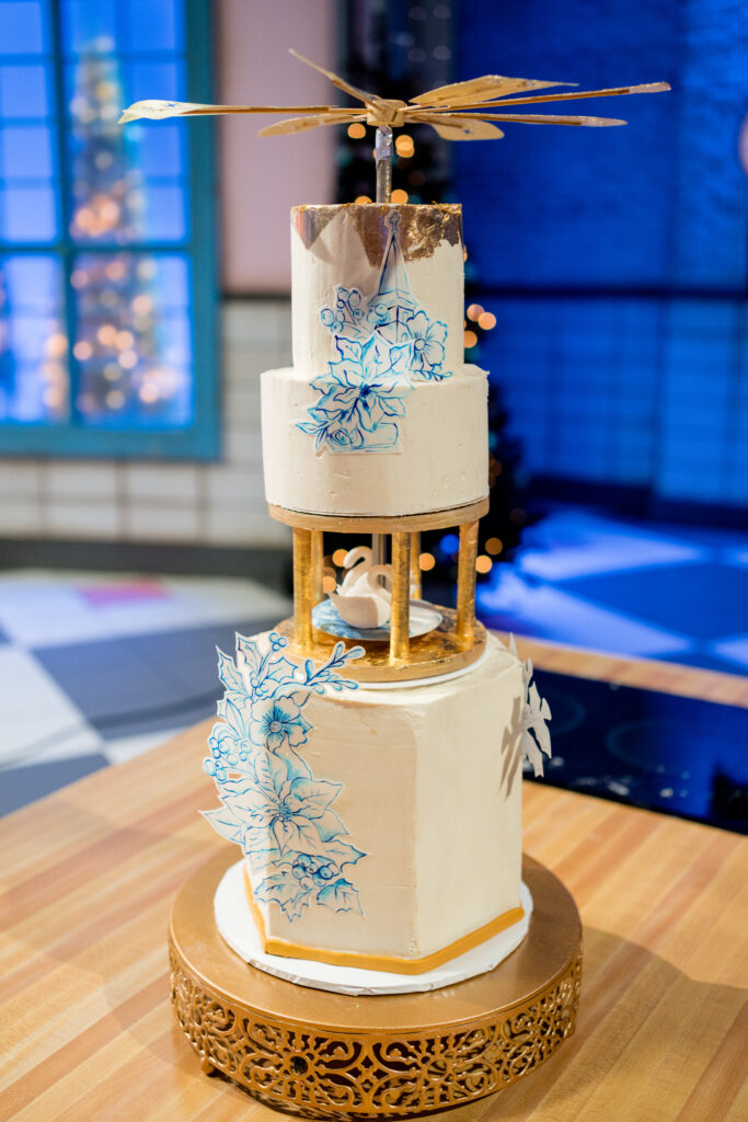 Details of one of Cross Country Cake Offs cakes