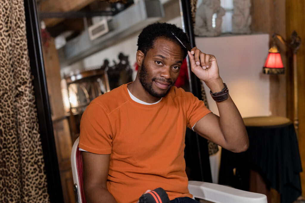 Sarika Cullis-Suzuki and Anthony Morgan present in a hairdressers in The Nature of Things episode Hairy Tales