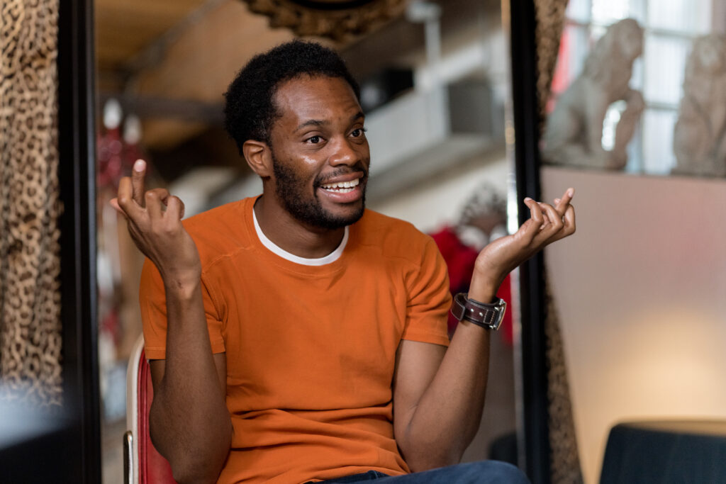 Sarika Cullis-Suzuki and Anthony Morgan present in a hairdressers in The Nature of Things episode Hairy Tales