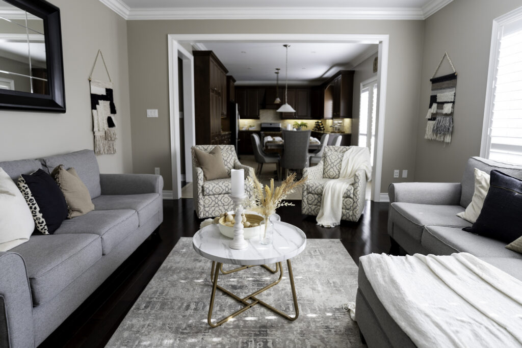 Love it or List it Renovated Living Room